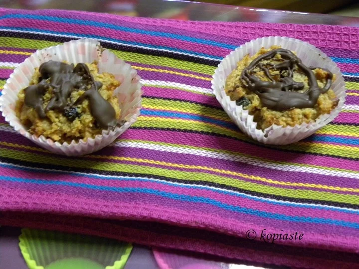 Peanut butter cream cheese coconut muffins