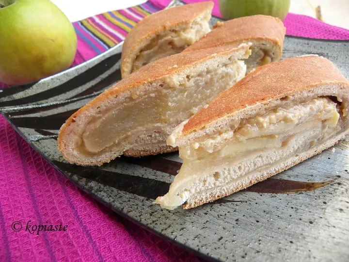 Tahini and Apple Bread