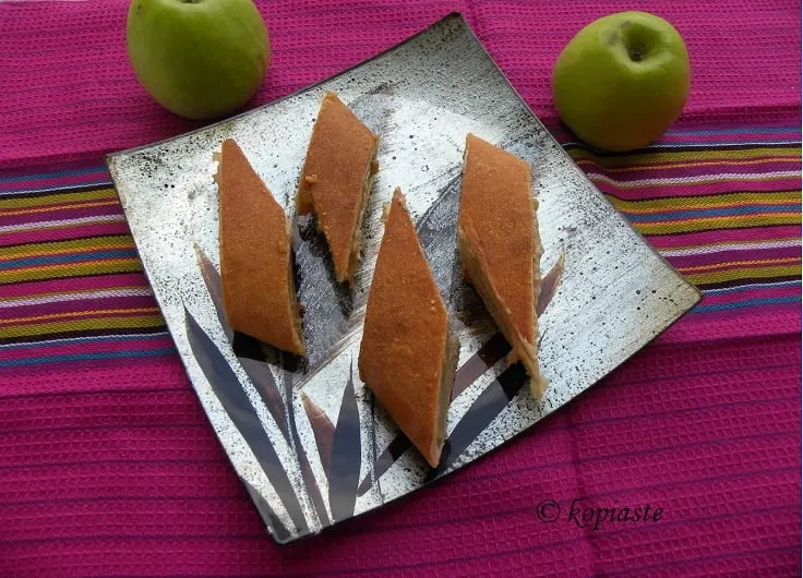 Apple and Tahini bread