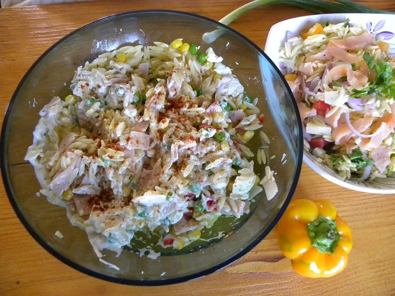 Smoked turkey and orzo image