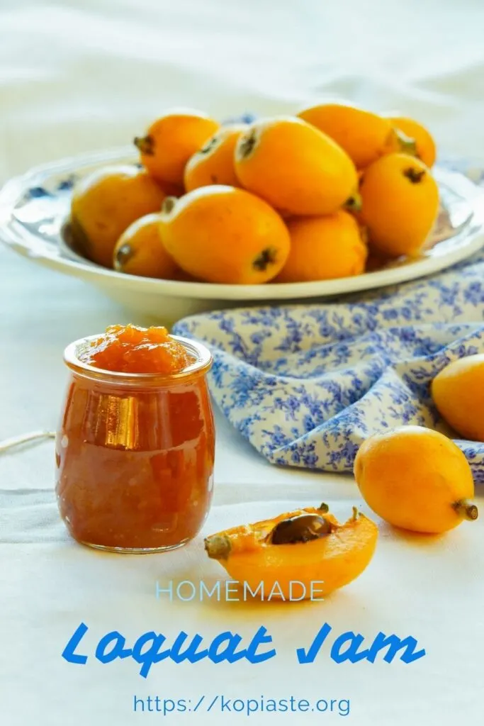 Collage Homemade loquat jam image