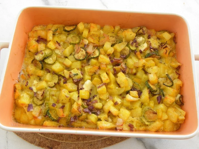 Potato and Zucchini Frittata image