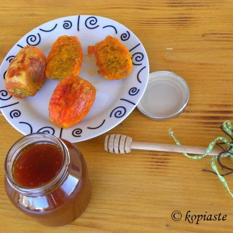 prickly-pear-honey-syrup-syropi-frangosykou image