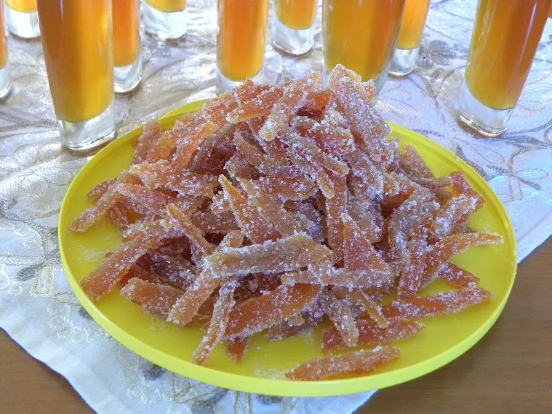 Candied Mandarin Peels