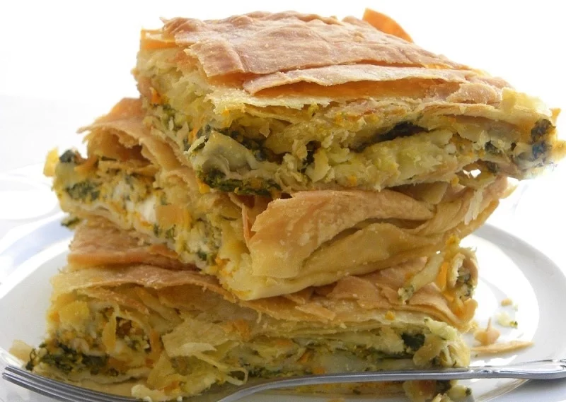 Kolokythopita me Spanaki image
