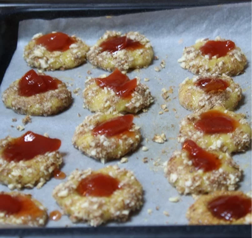quince thumbprints