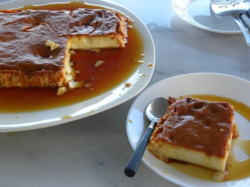 Flan or Crème caramel inverted image