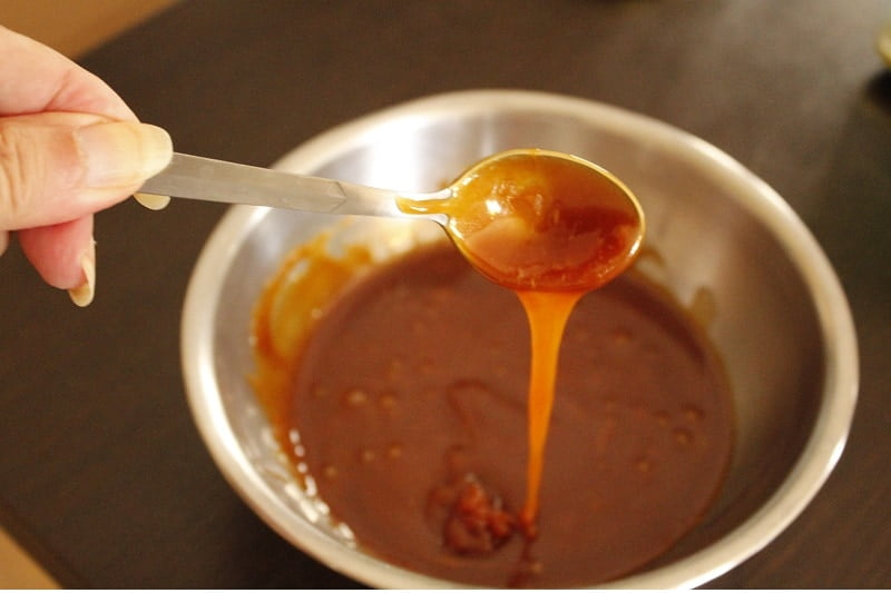 Making salted caramel image