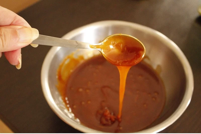Making salted caramel image