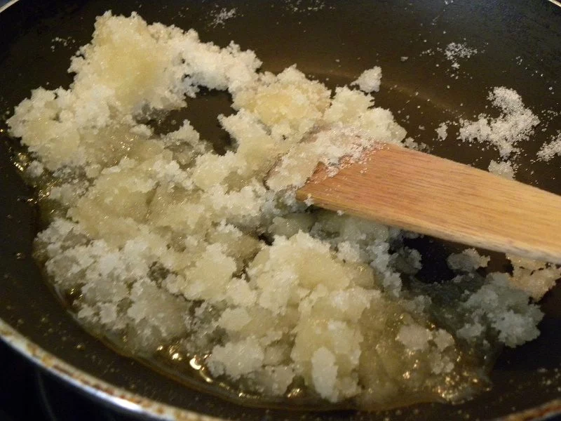 Wetting sugar image