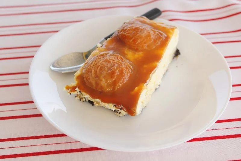 Apricot Oreo Tart image