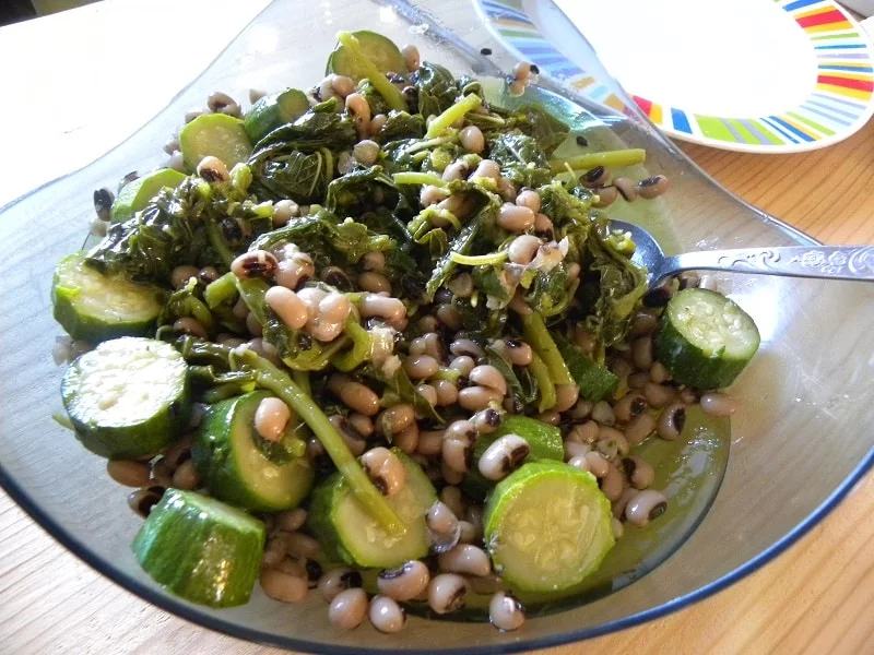 Vlita with black-eyed peas image