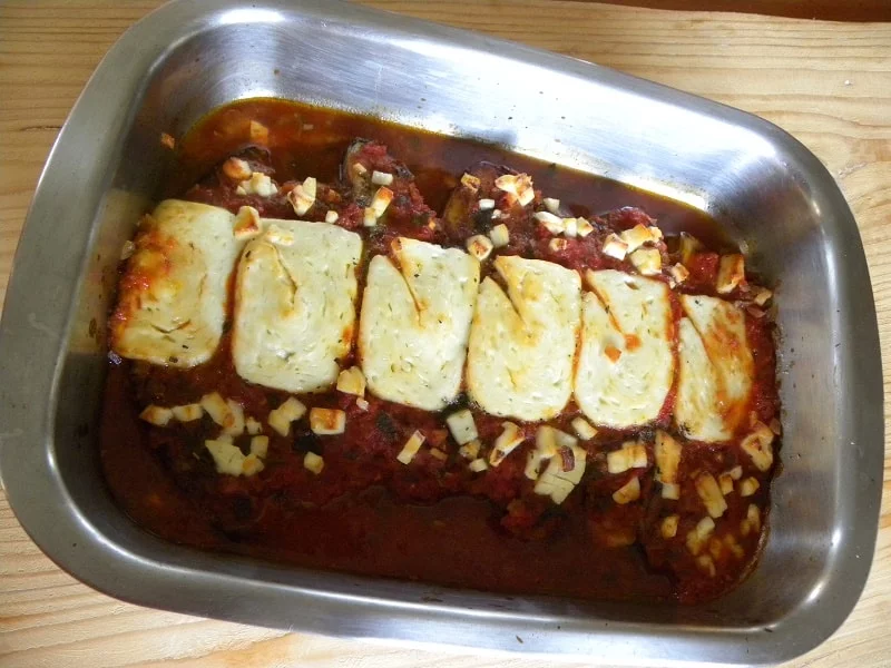 Melitzanes Imam with Halloumi image