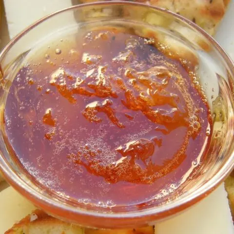 Bergamot marmalade with leftovers image