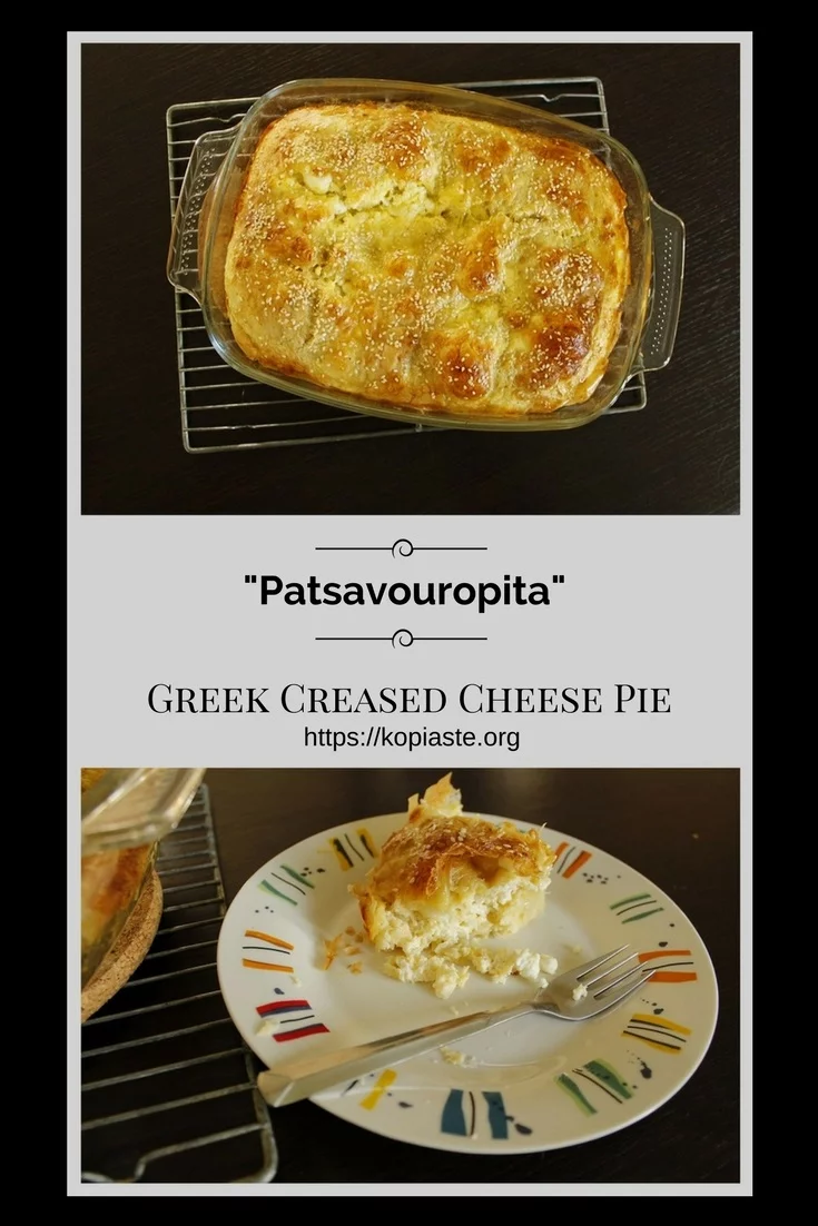 collage patsavouropita baked image