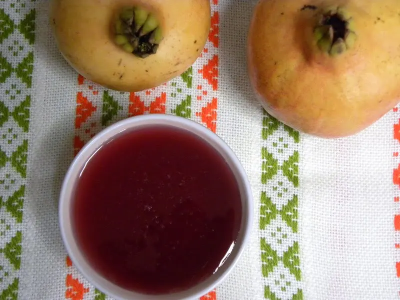 Pomegranate syrup photo