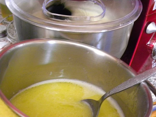 adding butter image