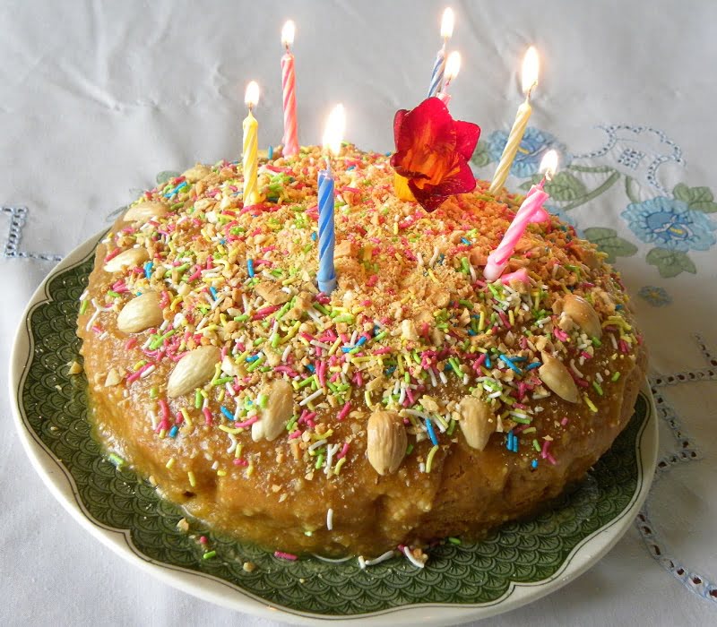 Vegan Butternut Squash Mandarin Cake with Butternut Squash – Almond Glaze