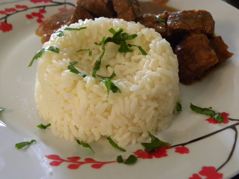 Rice pilaf with beef image