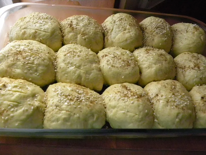 Pull-aparts before baking image