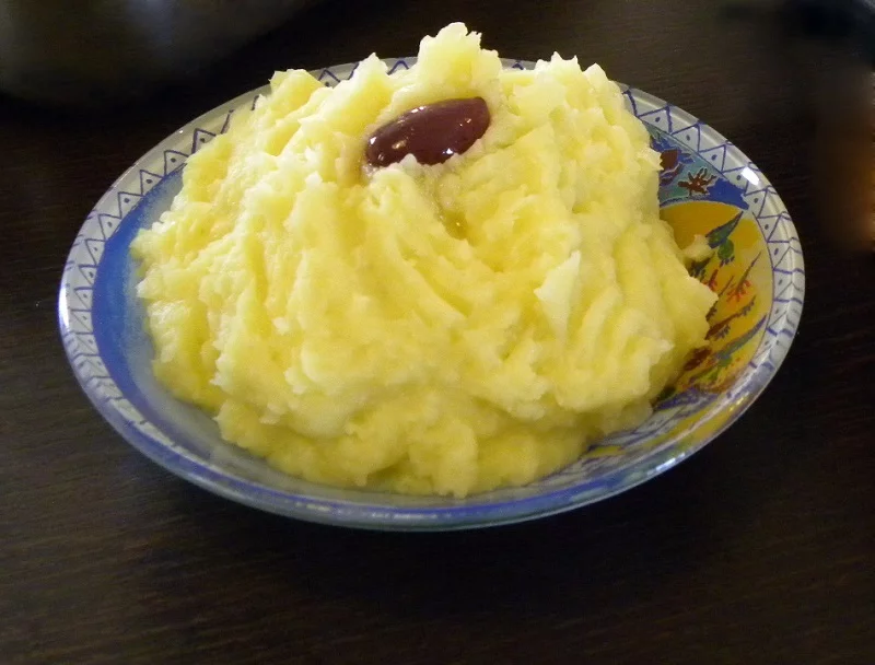 Skordalia with potatoes picture