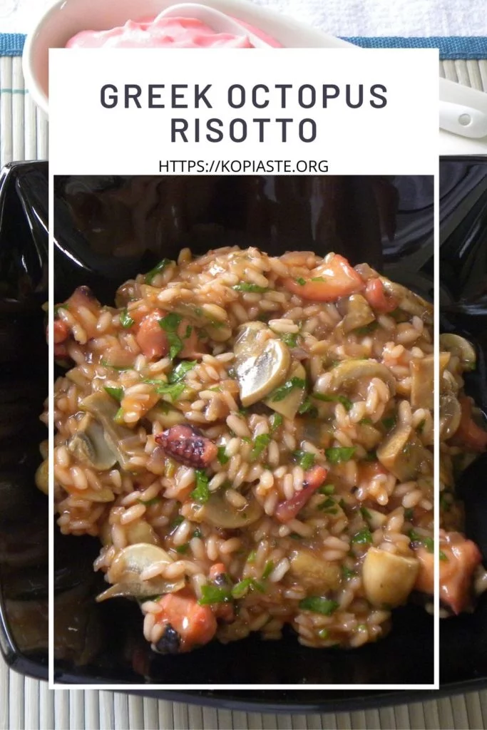 Collage Octopus Risotto image