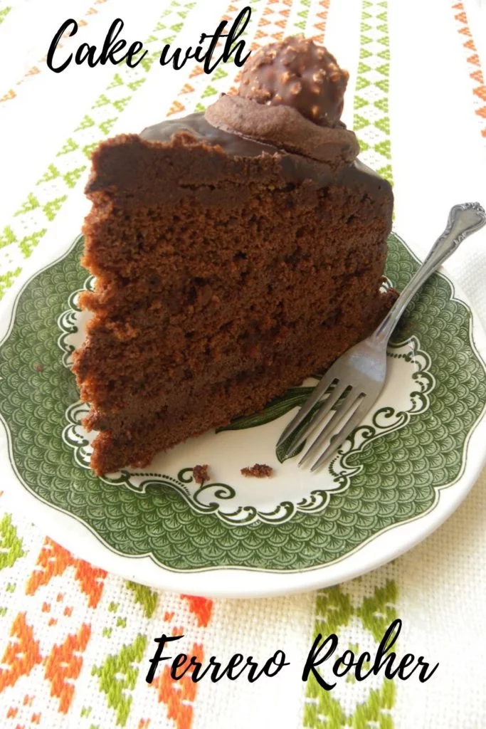Collage Cake with Ferrero Rocher image
