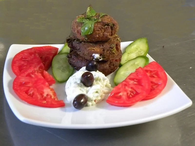 Veggie fritters image