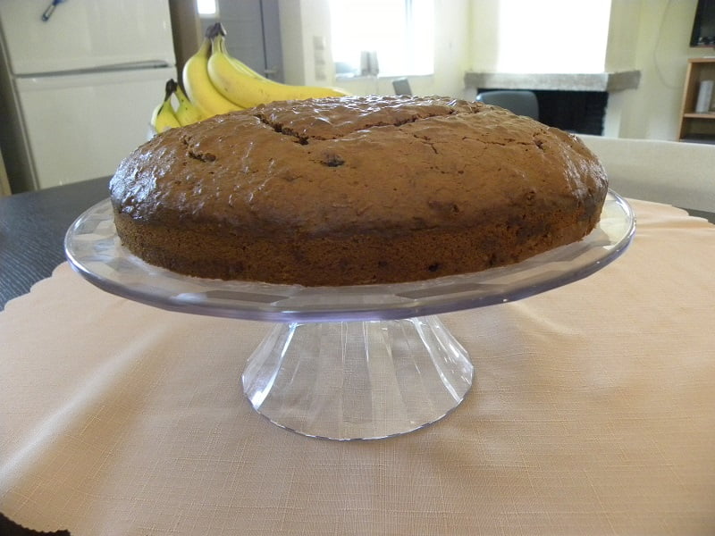 Carrot cake before adding the glaze image