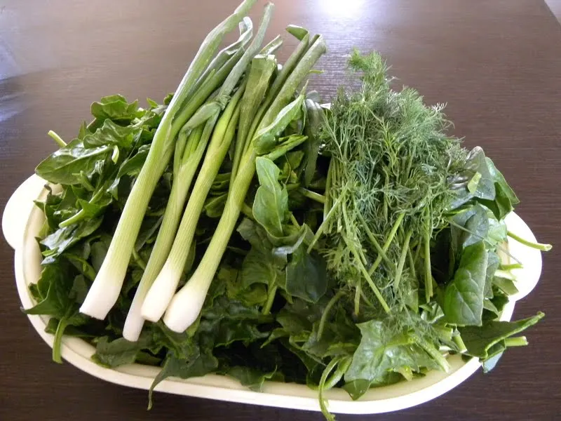 spanakopita ingredients image