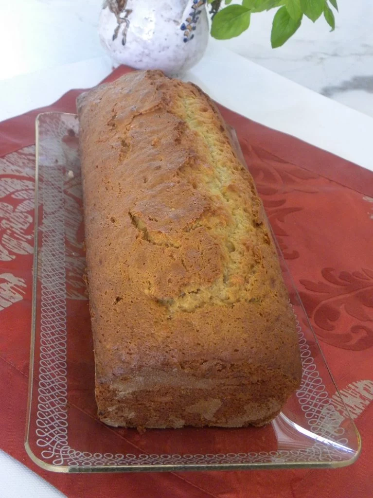 Homemade Banana bread with tahini image