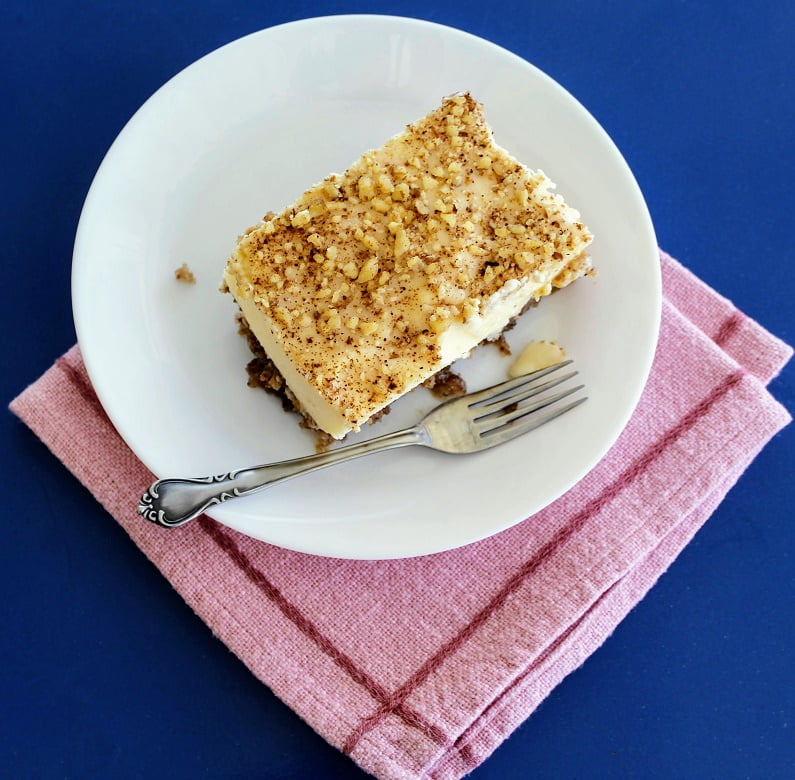 Walnut cake with Diplomat cream image