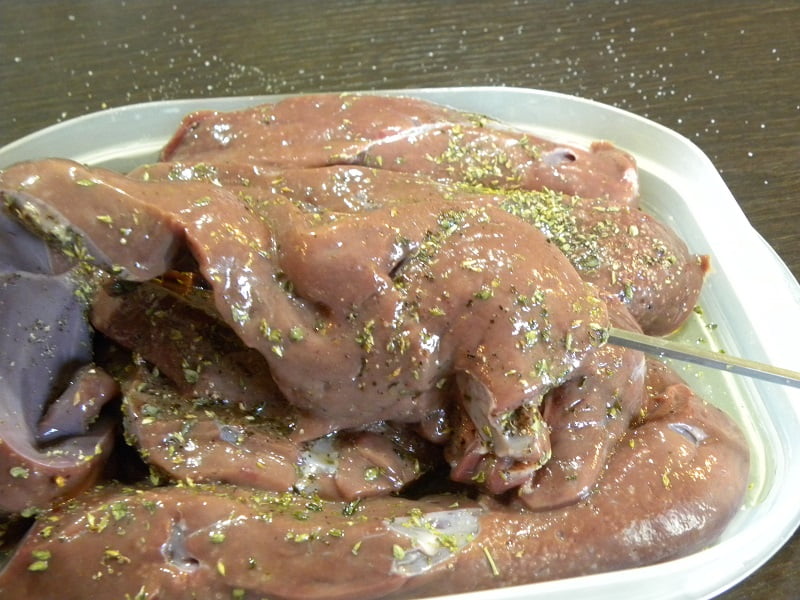 Skewering the liver image