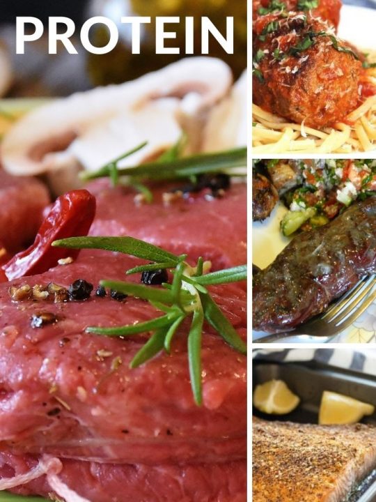 Protein:  Healthy High-Protein Recipes