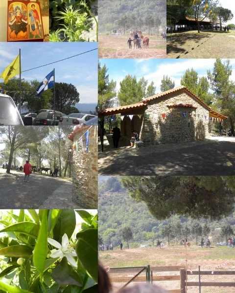Collage celebrating St. Georges day image