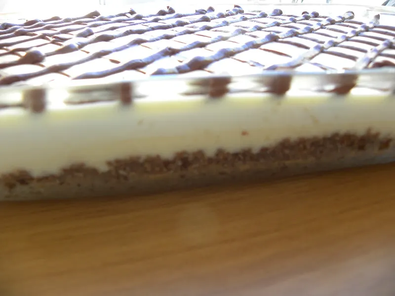White chocolate nanaimo bars image
