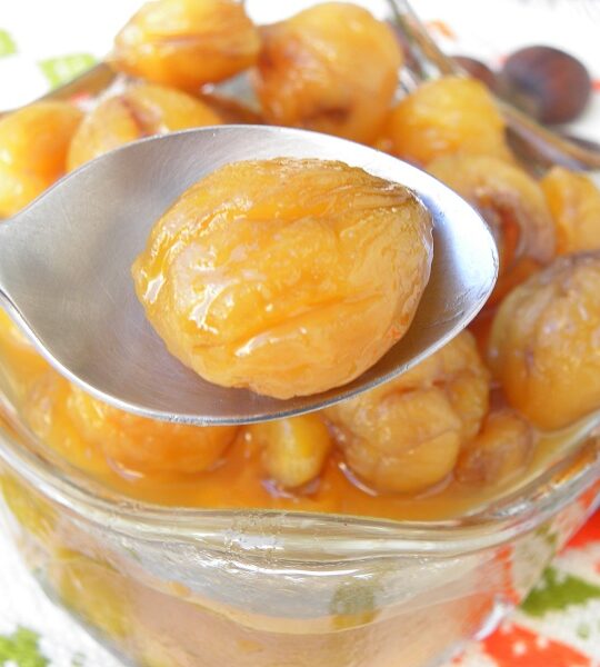 Chestnut Preserve (Glyko Kastano) and Marrons Glacés