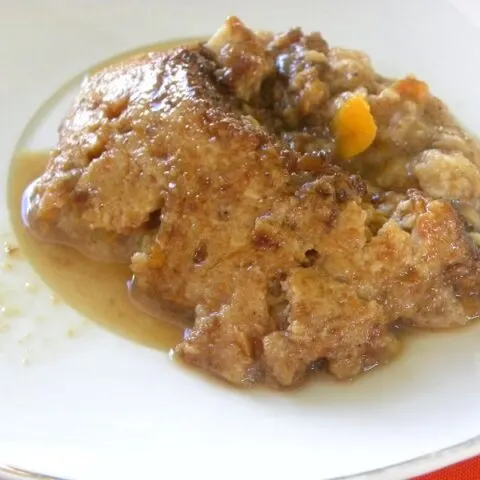 Persimmom pudding image