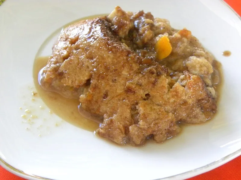 Persimmom pudding image