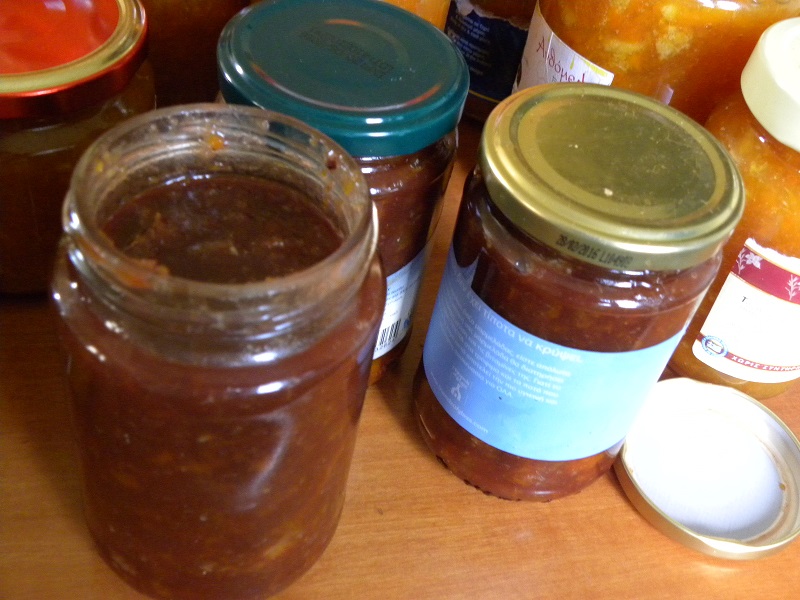 citrus marmalade with chocolate image