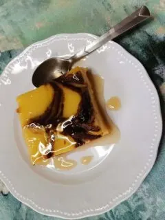 Caramelized Galatopita with Chocolate image