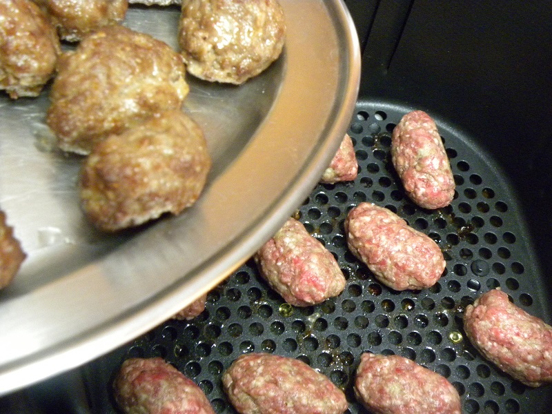 Baking the second batch of soutzoukakia image