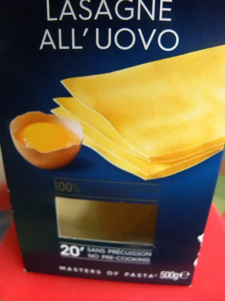 No pre-cooking lasagna Barilla noodles image