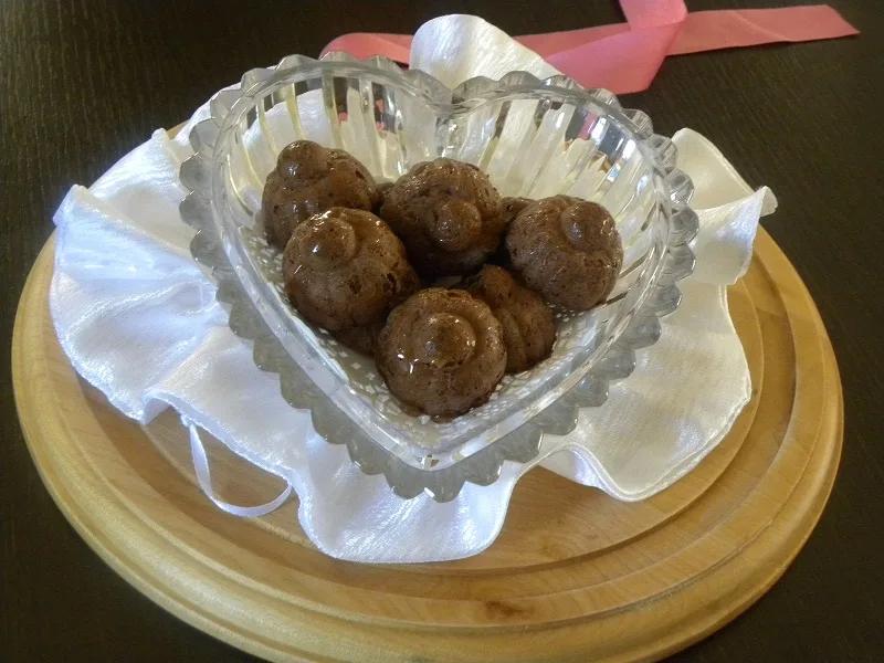 Chocolates with coffee image