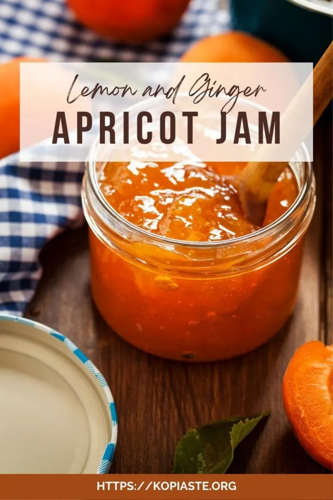 Collage Lemon and Ginger Apricot jam image