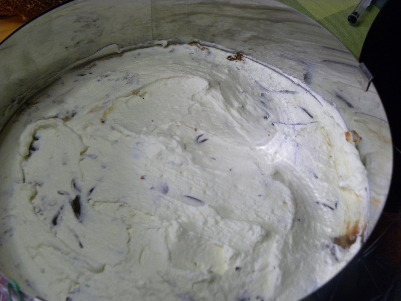 First layer of stracciatella cream image