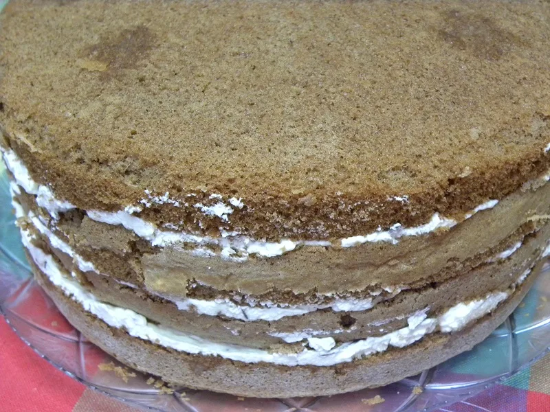Removing the ring from the cake image