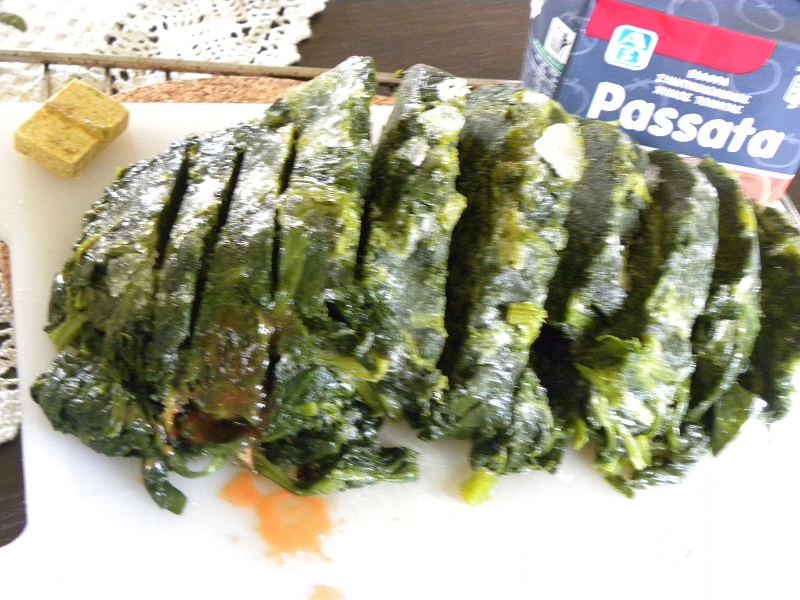 Spinach chopped image