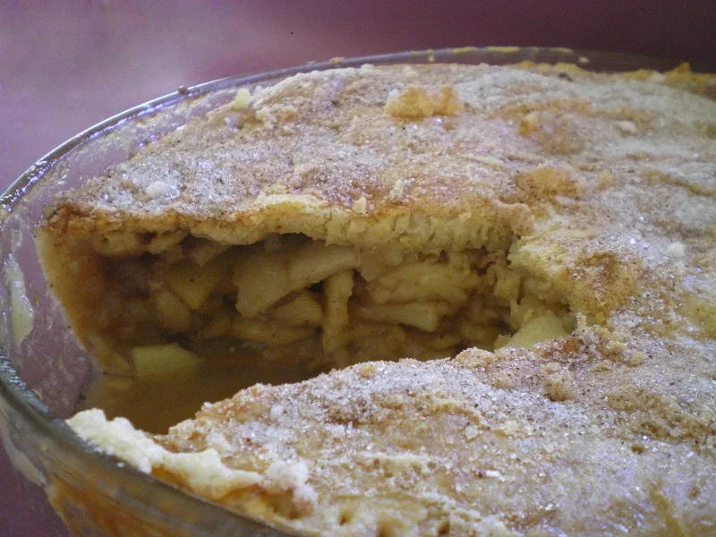 Tyler Florence ultimate caramel apple pie image