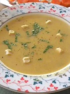 Fish soup with trahanas image